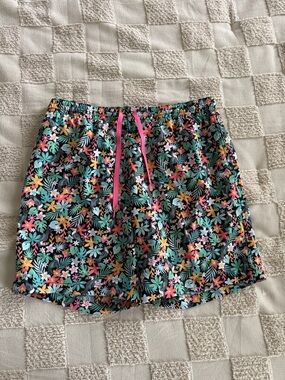 NWOT Chubbies The Bloomerangs Stretch Swim Trunks‎ XL with a 7” inseam